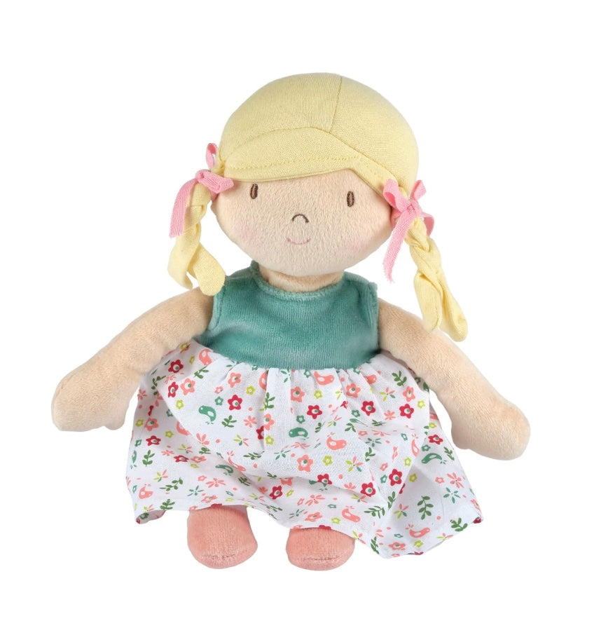 Abby Blonde Hair Doll with Heat Pack