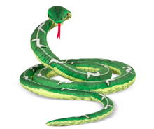 Load image into Gallery viewer, Snake Jumbo Stuffed Animal
