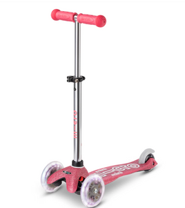 Micro Mini Glitter LED Scooter