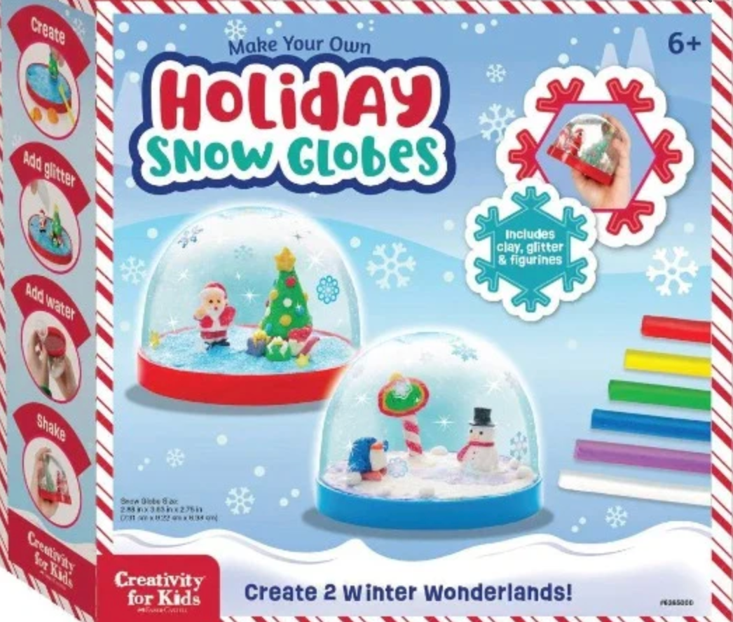 Make Your Own Holiday Snow Globes