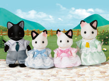 Load image into Gallery viewer, Tuxedo Cat Family Calico Critters
