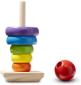 Rainbow Stacker Wooden Ring