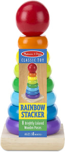 Rainbow Stacker Wooden Ring