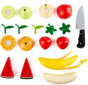Healthy Cutting Play Fruits with Play Knife