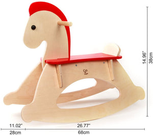 Rock and Ride Kid's Wooden Rocking Horse (unboxed)