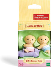 Load image into Gallery viewer, Yellow Labrador Twins Calico Critters
