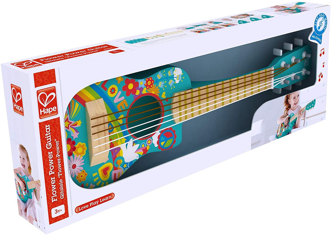 Kid's Flower Power First Musical Guitar