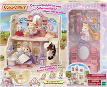 Load image into Gallery viewer, Pony&#39;s Stylish Hair Salon Calico Critters
