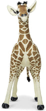 Load image into Gallery viewer, Lifelike Plush Standing Baby Giraffe Stuffed Animal

