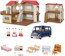 Load image into Gallery viewer, Bonus Calico Critters Red Roof Grand Mansion Gift Set
