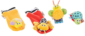 Gardenbug Footfinder and Wrist Rattle Toy Set