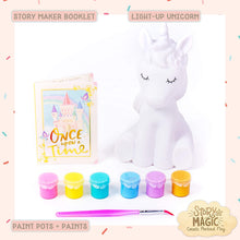 Load image into Gallery viewer, Paint Your Own Light-Up Unicorn
