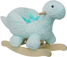 Load image into Gallery viewer, Rock &#39;n Roary Plush Dinosaur Rocking Toy
