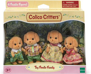 Toy Poodle Family Calico Critters