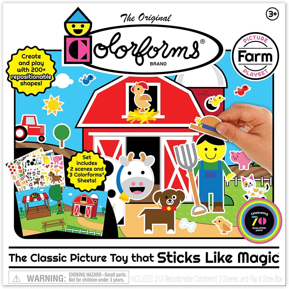 Colorforms Farm Picture Playset