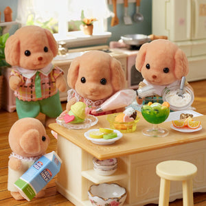 Toy Poodle Family Calico Critters