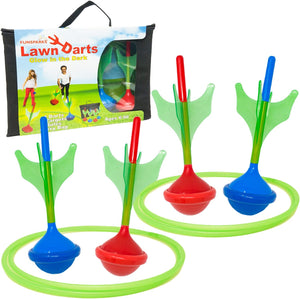Lawn Darts Game Set - Glow in The Dark