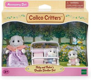 Patty & Paden's Double Stroller Calico Critters