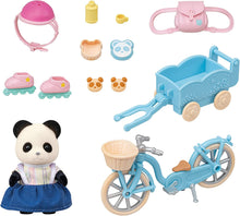 Load image into Gallery viewer, Cycle &amp; Skate Set -Panda Girl Calico Critters
