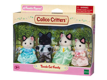 Load image into Gallery viewer, Tuxedo Cat Family Calico Critters
