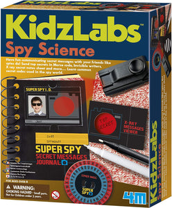 Spy Science Secret Messages Kit