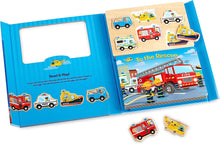 Load image into Gallery viewer, To The Rescue Book and Wooden 6-Piece Puzzle
