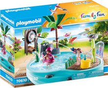 Load image into Gallery viewer, Playmobil Small Pool with Water Sprayer
