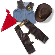 Load image into Gallery viewer, Cowboy Role Play Costume
