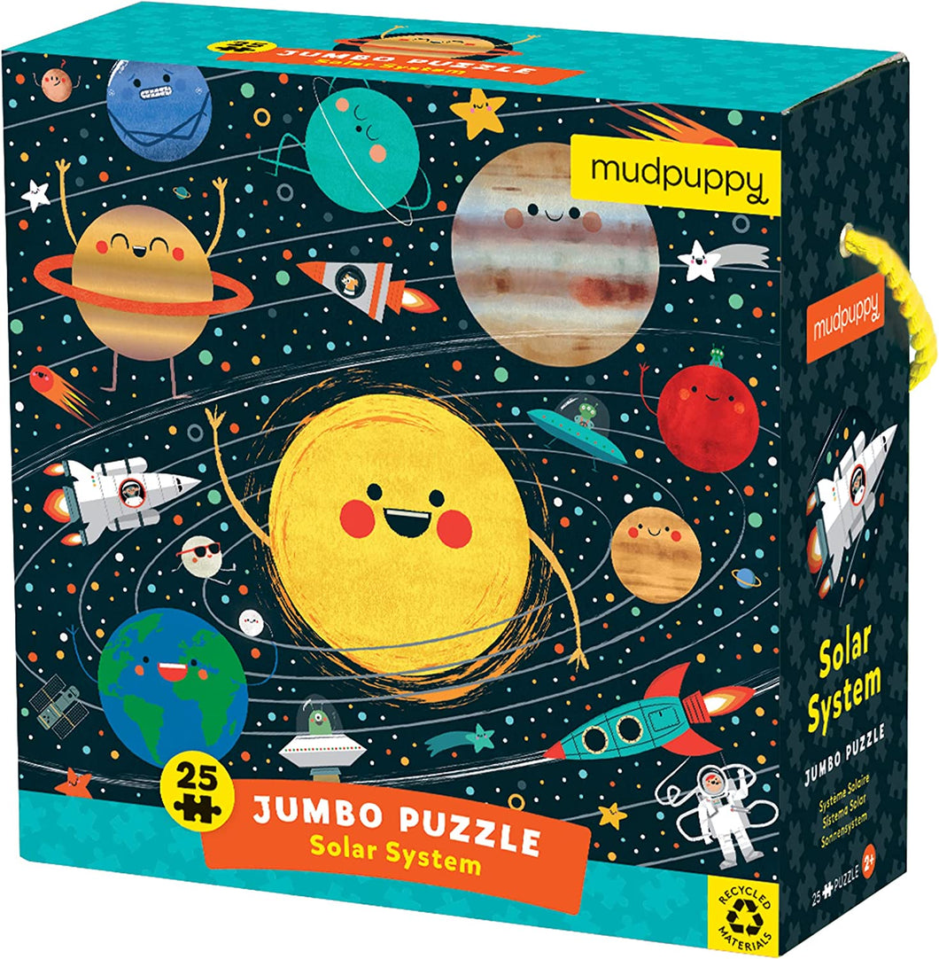Solar System Jumbo Puzzle - 25 Pieces