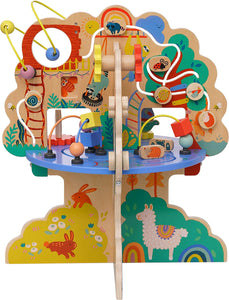 Playground Adventure Wooden Toddler Activity Center