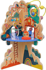 Playground Adventure Wooden Toddler Activity Center