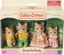 Load image into Gallery viewer, Sandy Cat Family Calico Critters
