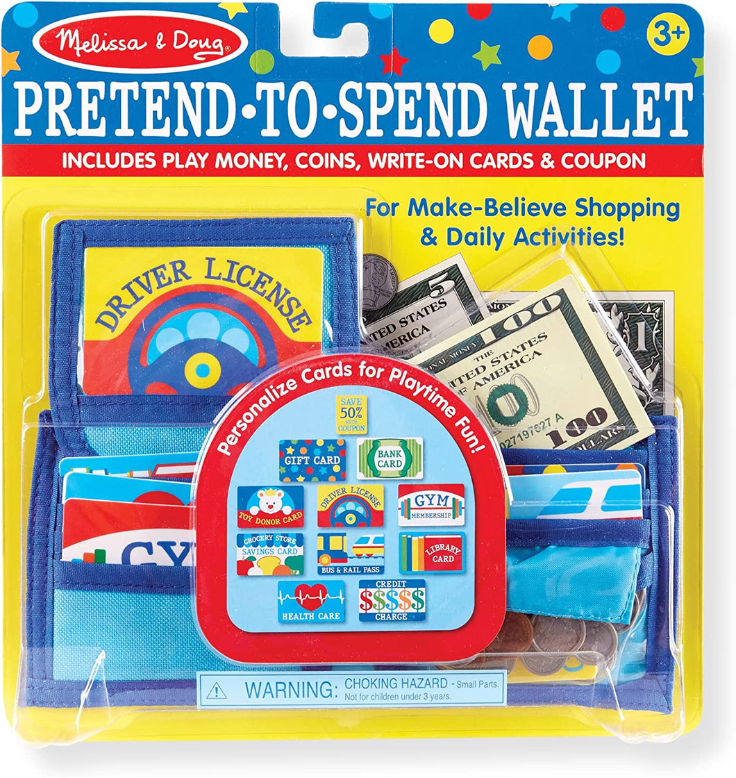 Pretend-to-Spend Toy Wallet