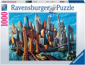 Welcome to New York 1000 Piece Jigsaw Puzzle