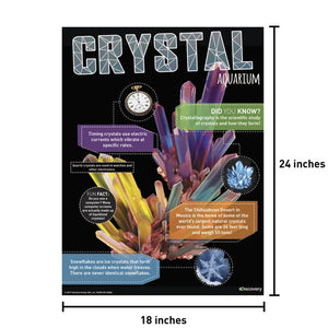 Discovery Crystal Aquarium, Grow Colorful Crystals