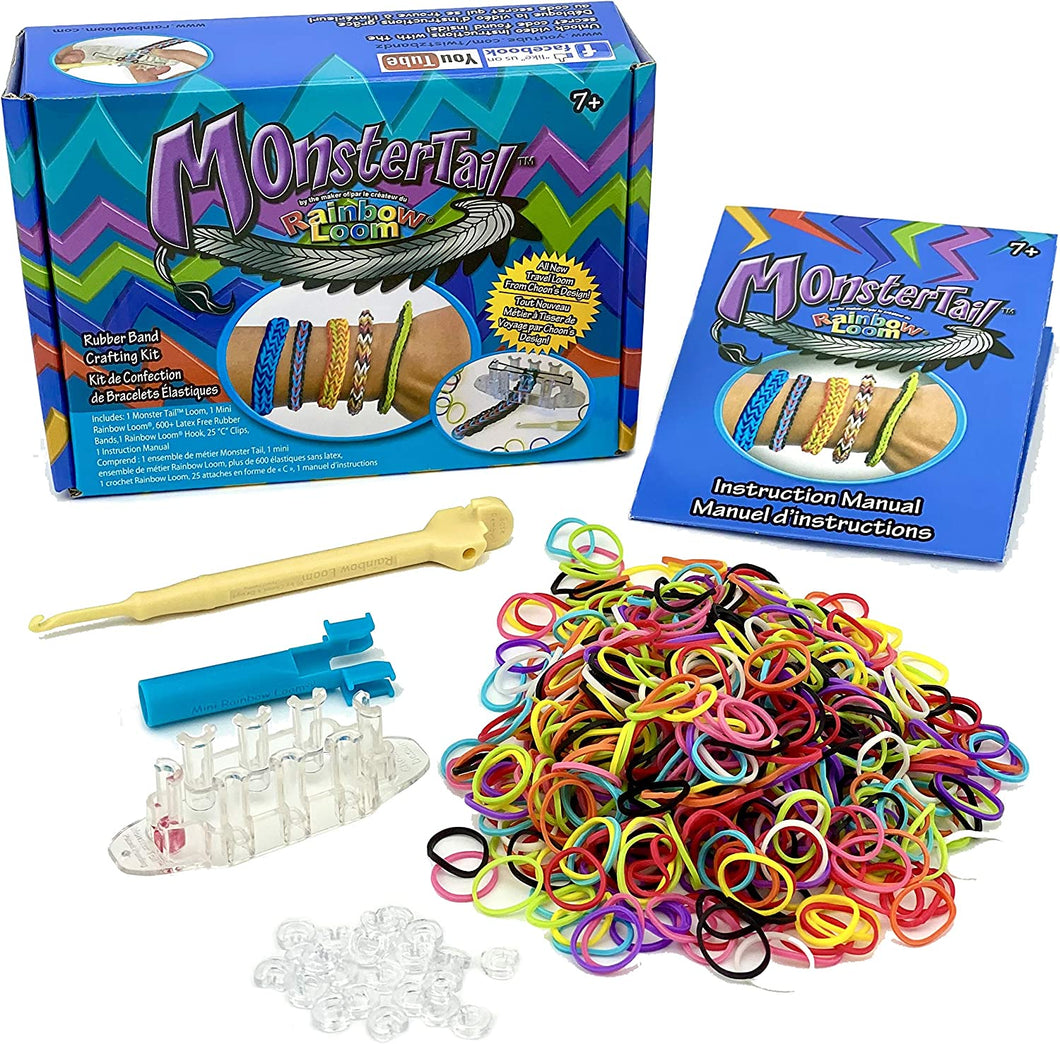 Monster Tail Mini Loom Bracelet
