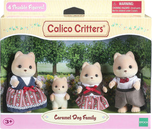 Caramel Dog Family Calico Critters