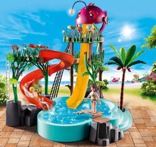 Load image into Gallery viewer, Playmobil Water Park with Slides

