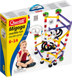 Marble Run Double Spiral