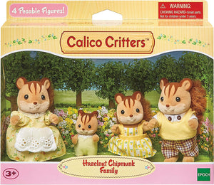Hazelnut Chipmunk Family Calico Critters