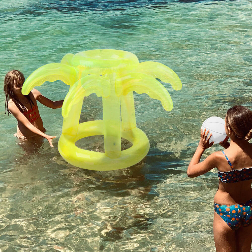 Inflatable Float Away Basketball Set Tropical