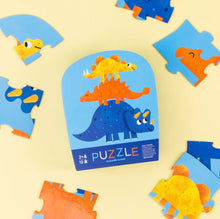 Load image into Gallery viewer, Dino Friends - Mini Puzzle 12 pc

