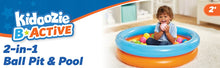 Load image into Gallery viewer, Kidoozie B-Active Splash n&#39; Play Ball Pit, 34&quot; Pool,
