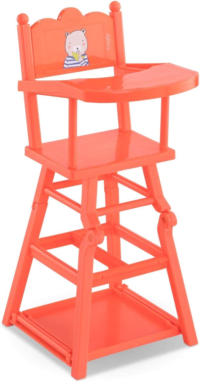 Mon Grand Poupon High Chair - 2-in-1 Design fits 14