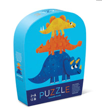Load image into Gallery viewer, Dino Friends - Mini Puzzle 12 pc
