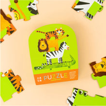 Load image into Gallery viewer, Jungle Friends - Mini Puzzle 12 pc
